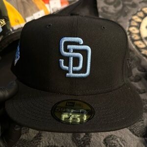 Brand new San Diego padres fitted hat 7 5/8